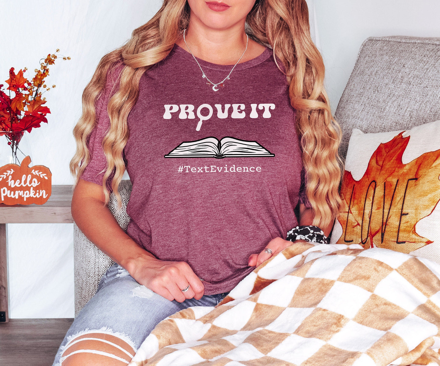 Prove it Text Evidence Shirt, English Teacher Shirt,Research Shirt, Funny English Teacher Shirt, Reading Teacher Shirt, Evidence Based Shirt