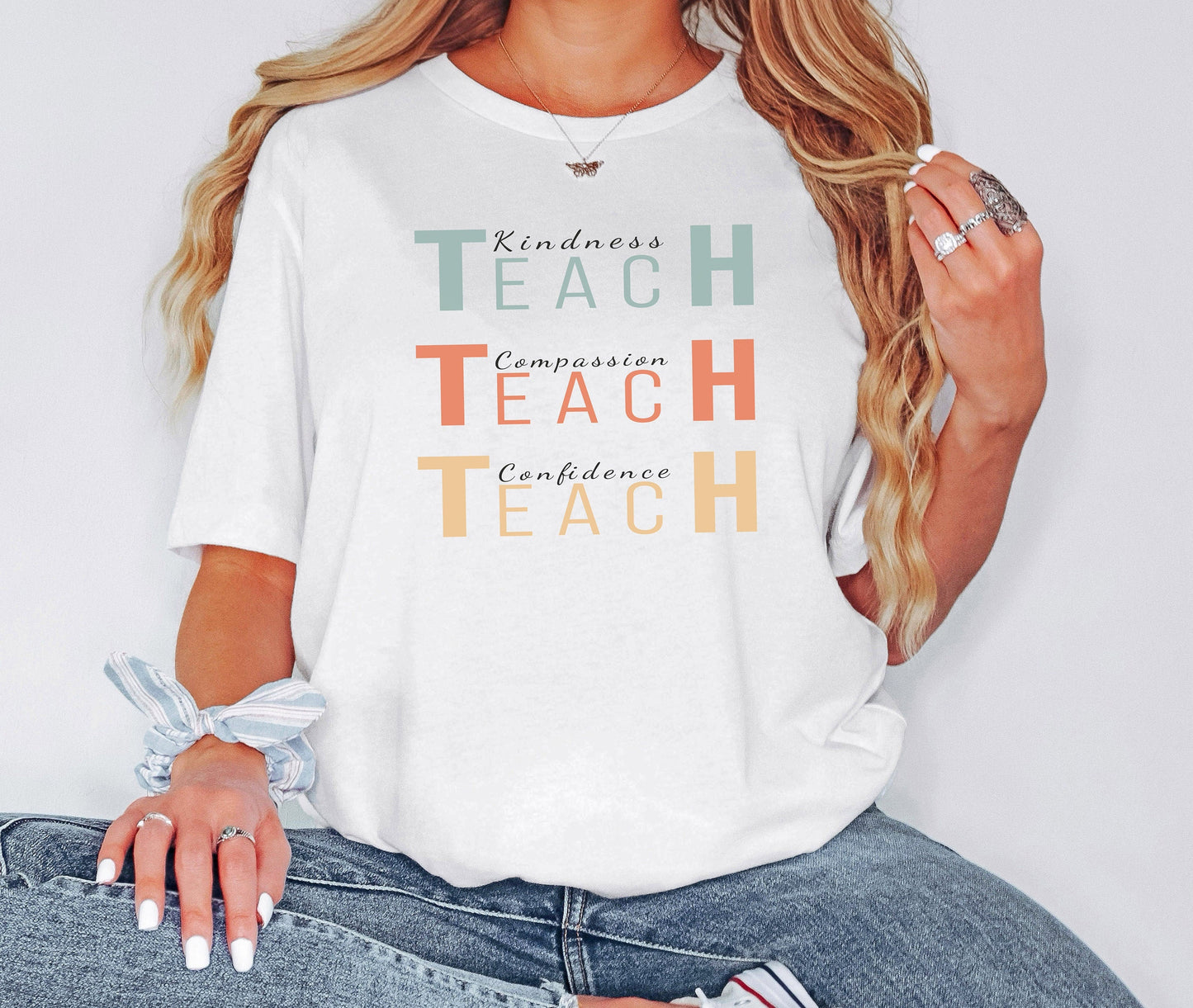 Teach Shirt, Teacher Gifts, Teacher Appreciation Shirt, Teacher Gift, Gift for Her, Teachers Day Gift, Gift for Teacher, Gift for Him