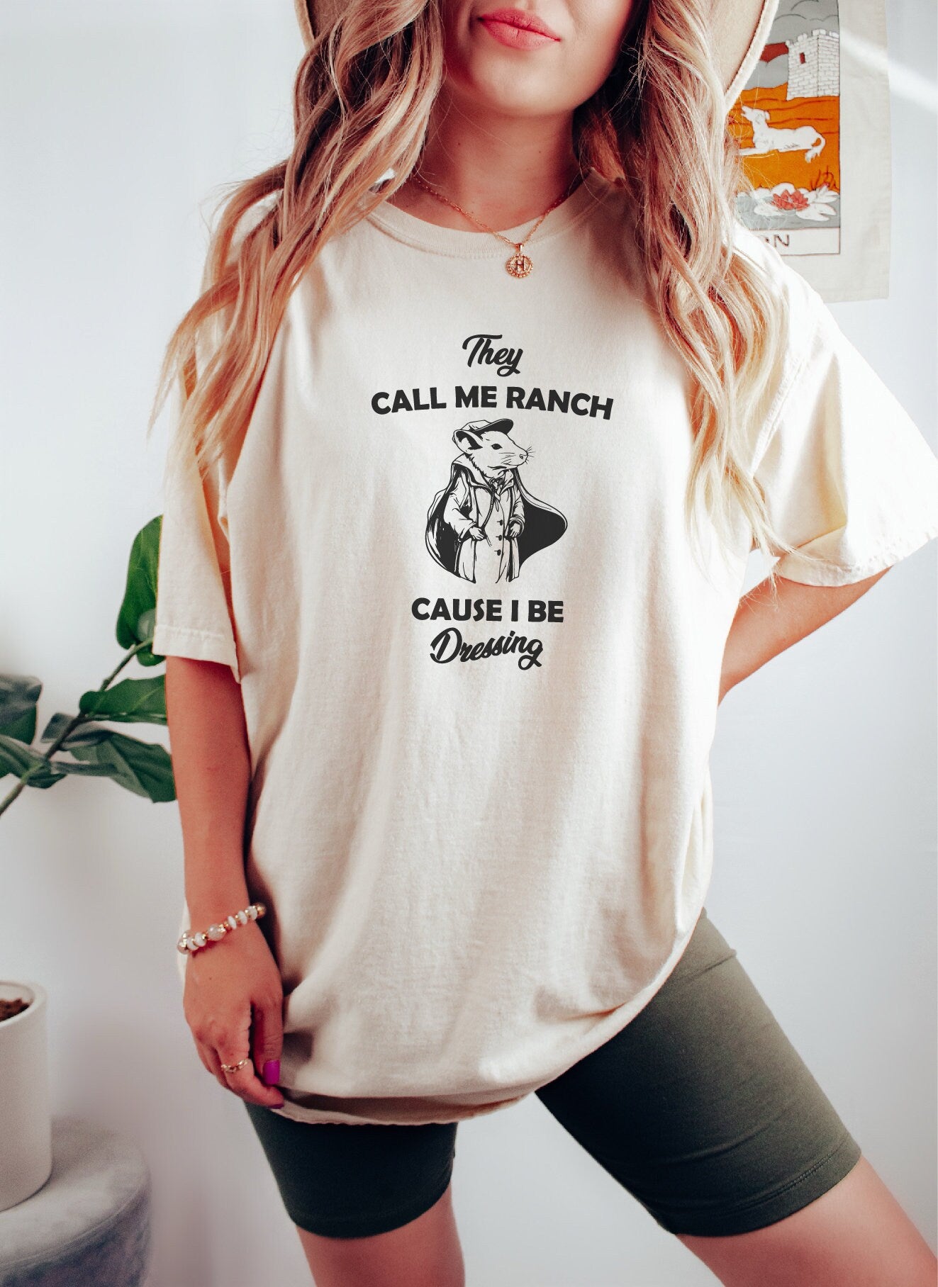 They Call Me Ranch Cause I be Dressing Shirt, Trendy Shirt, Funny Shirt, Meme Shirt, Gift for Her, Gift for Him