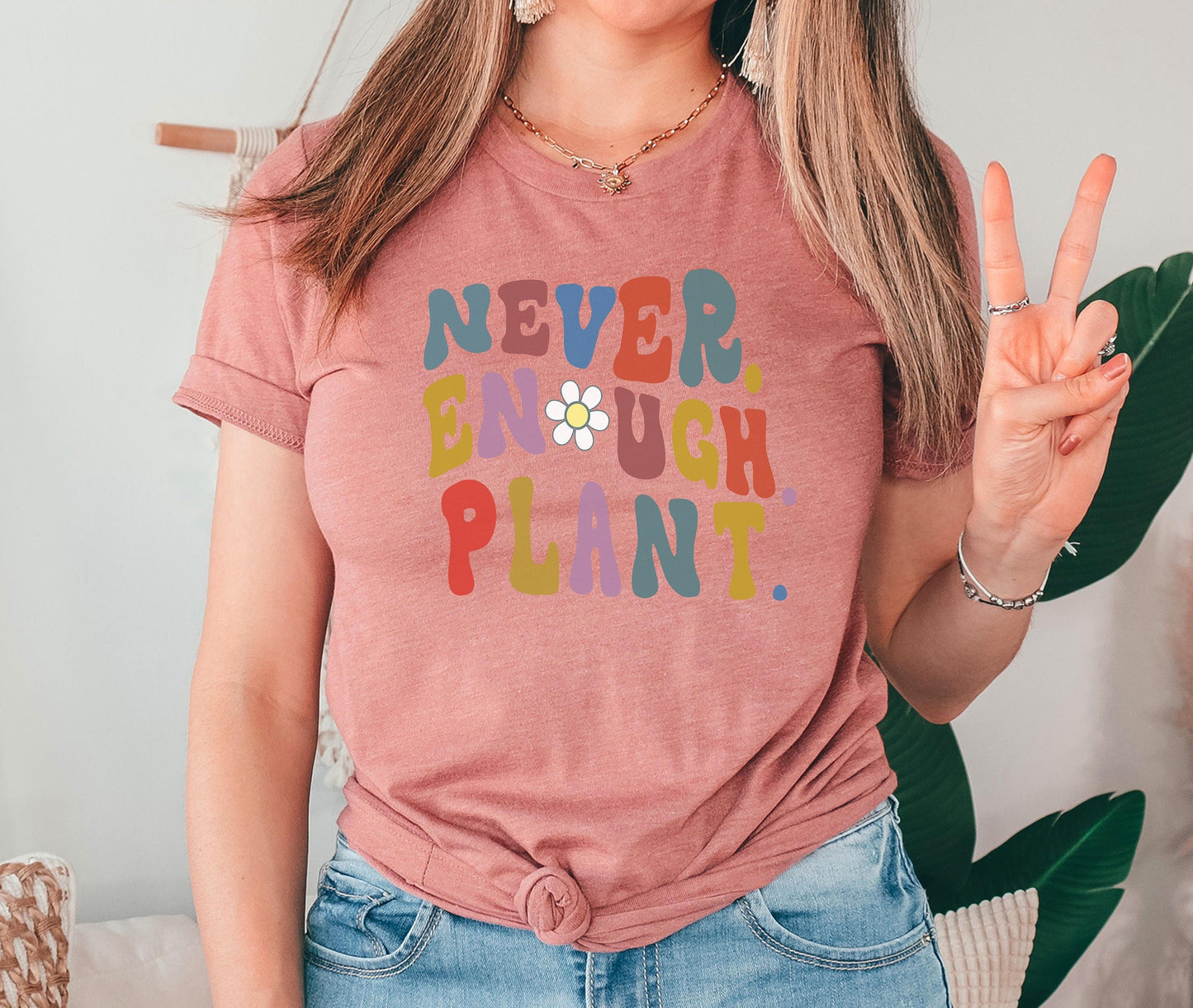 Never Enough Plants Tshirt, Plant Shirt, Plant Lover Gift, Shirt, Plant Lover Shirt, Gift for Her, Plant T Shirt, Women Tshirt