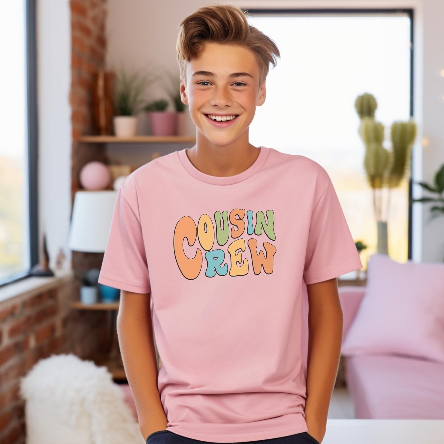 Cousin Crew T-Shirt: Personalized Gift for Family
