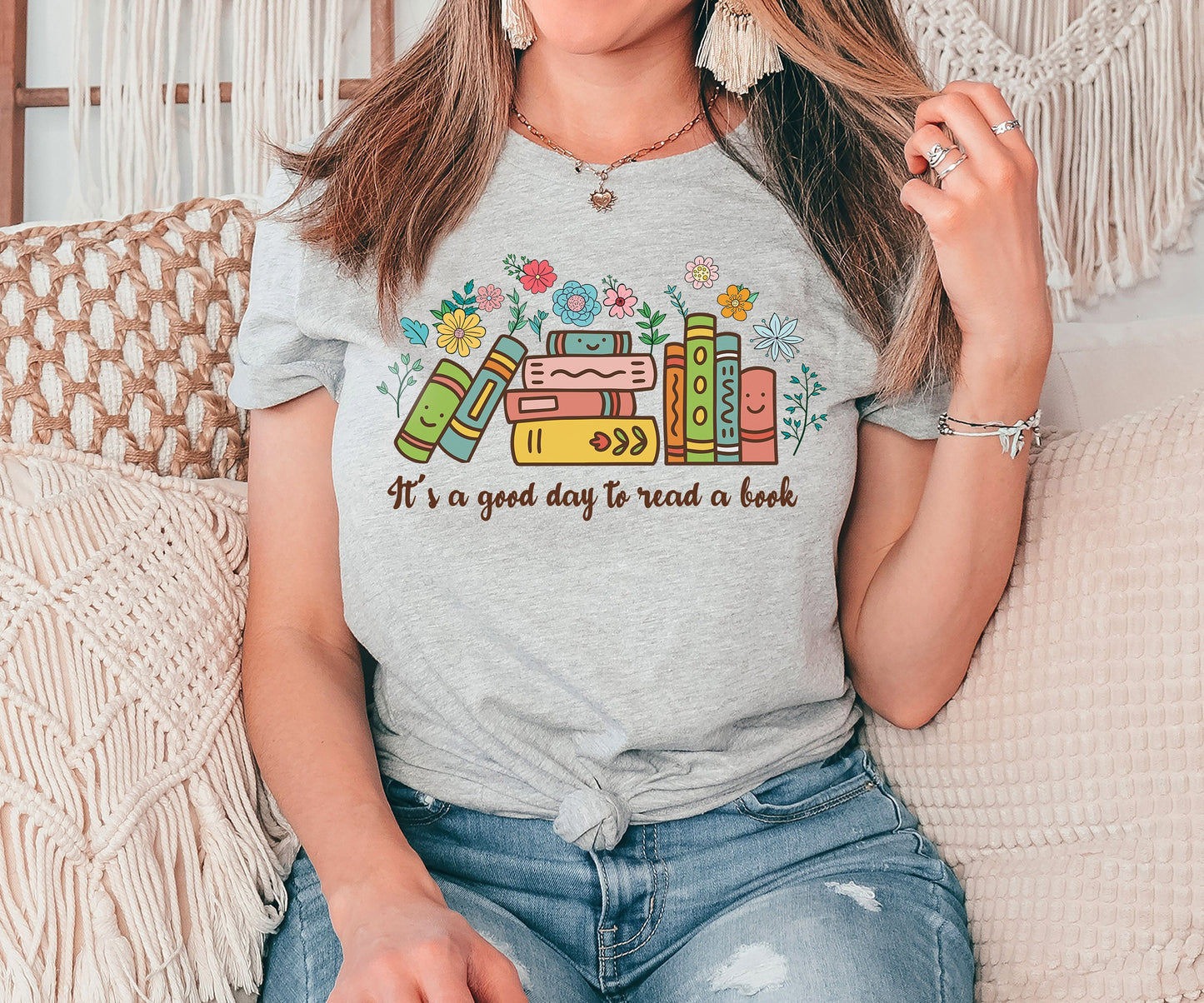 It's a Good Day to Read a Book Tshirt,Teacher Shirt,Bookish Shirt,Book Lover Shirt, Teacher Appreciation Gifts, Book Lover Shirt, Book Shirt