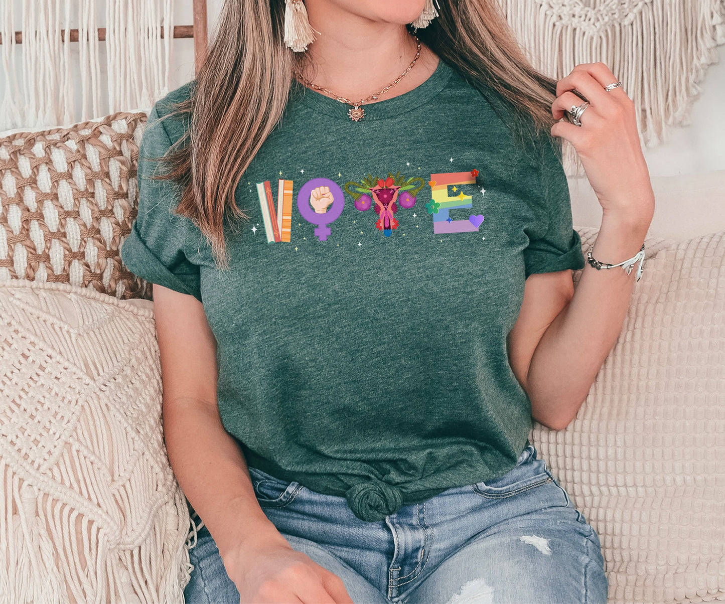 Vote Tshirt, Political Shirt, Banned Books Shirt, Reproductive Rights, Political Activism Shirt, Political Activism Shirt, Election Shirt