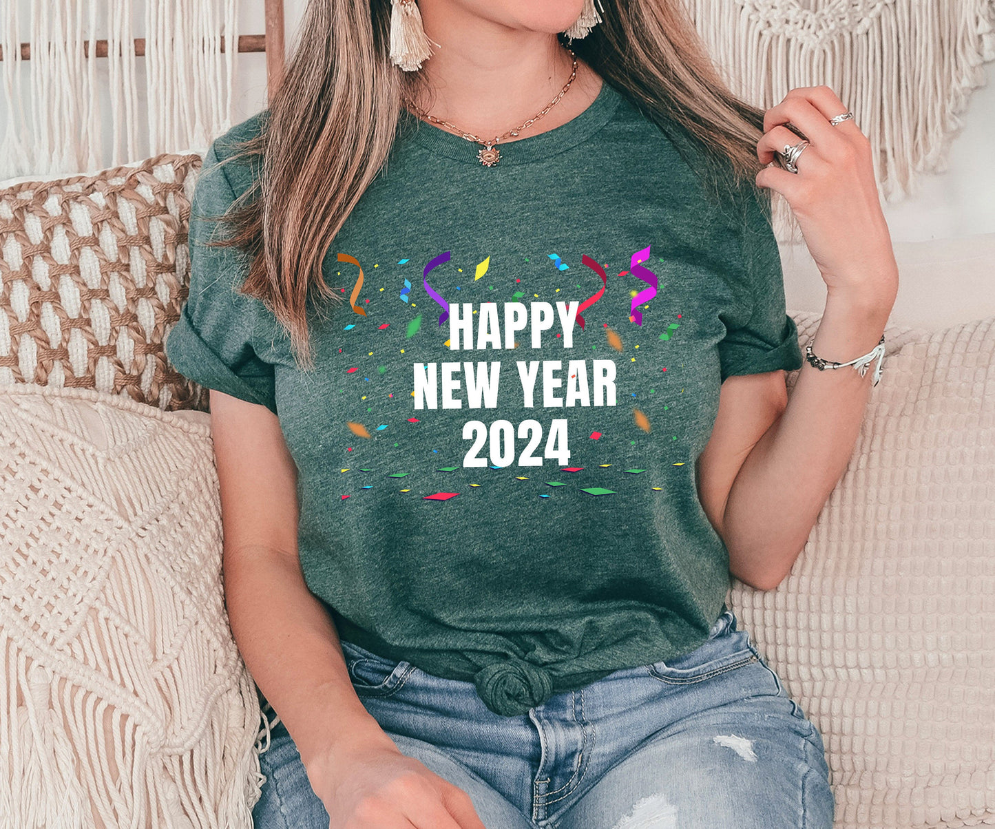 Happy New Year Shirt, Happy New Year 2024, Girls New Year Trip Shirt, 2024 Holiday Shirt, 2024 Shirt, 2024 Tee, New Year Party Shirt