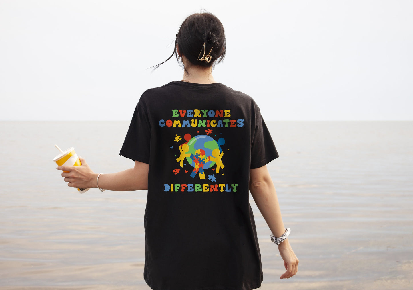 Everyone Communicates Differently Sweatshirt, Sped Teacher Sweatshirt,Inclusion Sweatshirt,Behavior Analyst Hoodie,Special Education Teacher