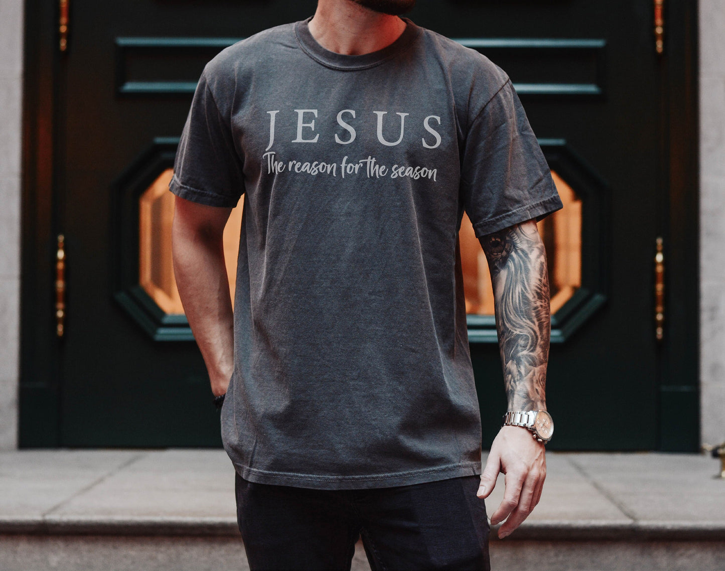 Jesus Tshirt, The Reason for the Season Shirt, Christian Shirt, Religion Shirt, Jesus Shirt, Christian Gift, Faith Shirt, Religion Gift