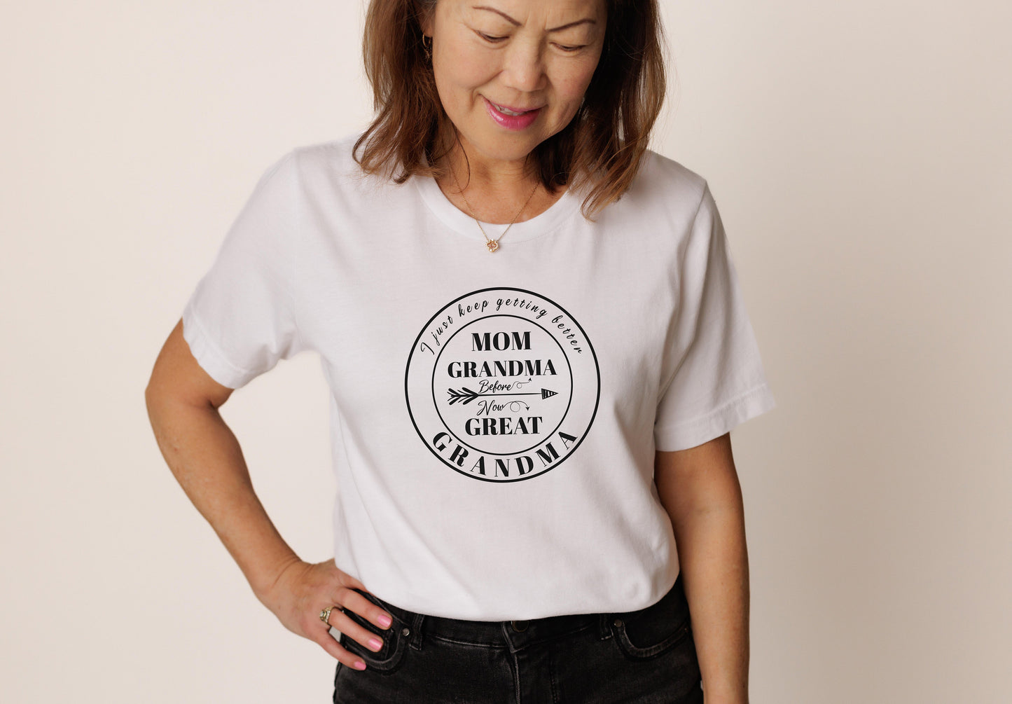 Mom Grandma Great Grandma Shirt, Gift for Mom, Mother's Day Gift, Gift for Her, Grandma T-Shirt, Gift for Gigi, Grandparents Gift