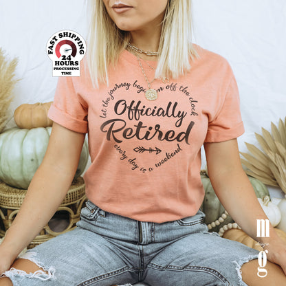Officially Retirement Shirt, New Retired Shirt, 2023 Retirement Gift