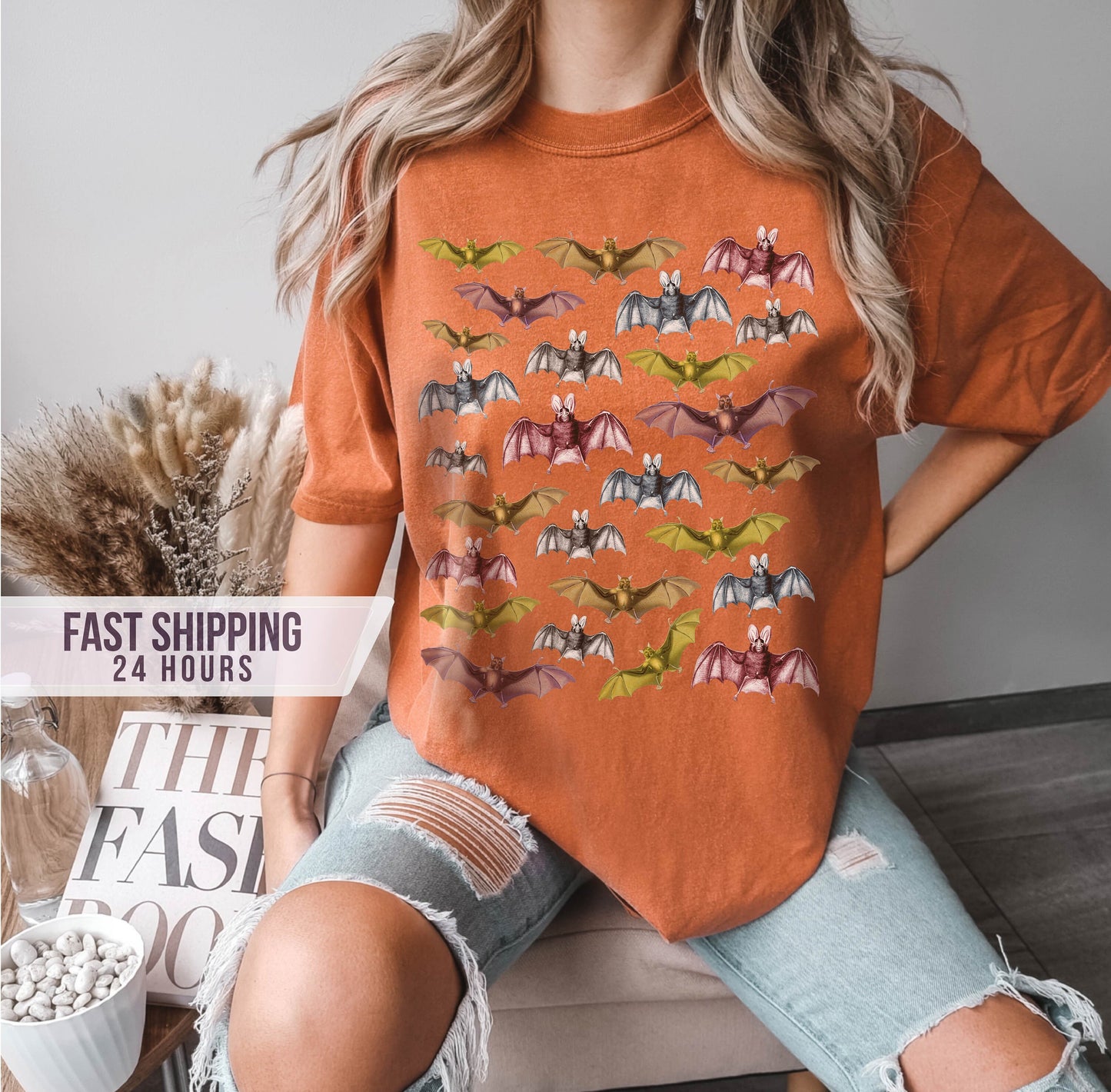 Halloween Bats Tshirt, Bat Shirt, Halloween Shirt, Halloween Gifts, Halloween Bat Shirt,  Bat Shirt, Gift for Her, Halloween  Gift