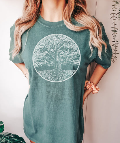 Tree of Life Tshirt, Trendy Tshirt, Tree Shirt, Life of Tree Shirt, Gift for Her, Gift for Him, Nature Gift, Girlfriend Gift, Tree T shirt
