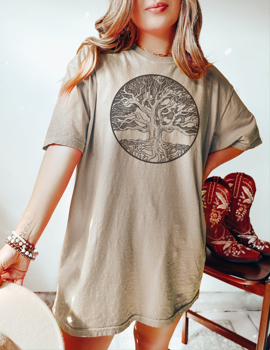 Tree of Life Tshirt, Trendy Tshirt, Tree Shirt, Life of Tree Shirt, Gift for Her, Gift for Him, Nature Gift, Girlfriend Gift, Tree T shirt