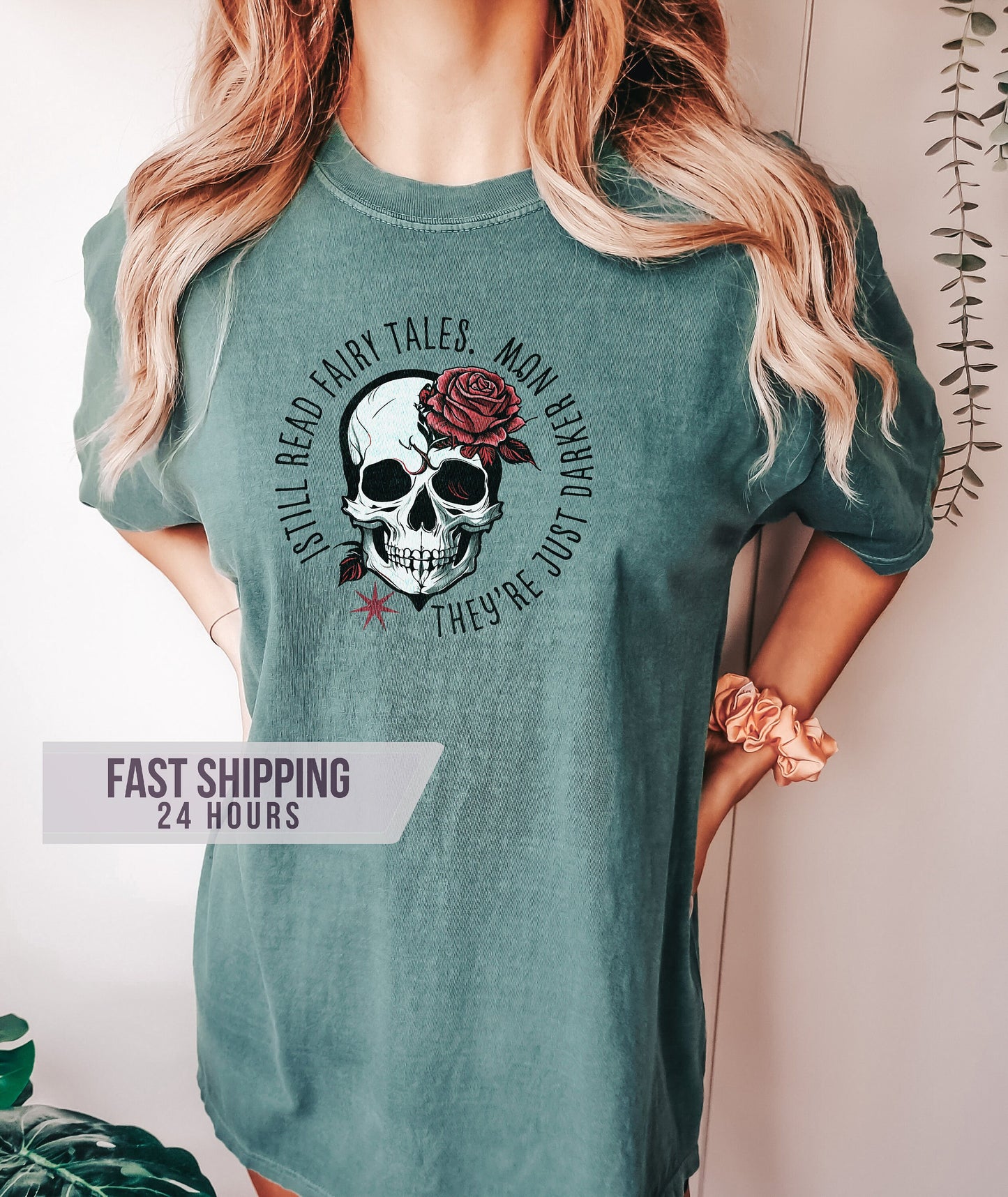 I Still Read, Fairy Tales, They're Just Darker Now Tshirt, Skull Tshirt, Dark Romance Books,Book Lover Gifts, Bookish Tee, Romance Lover Tee
