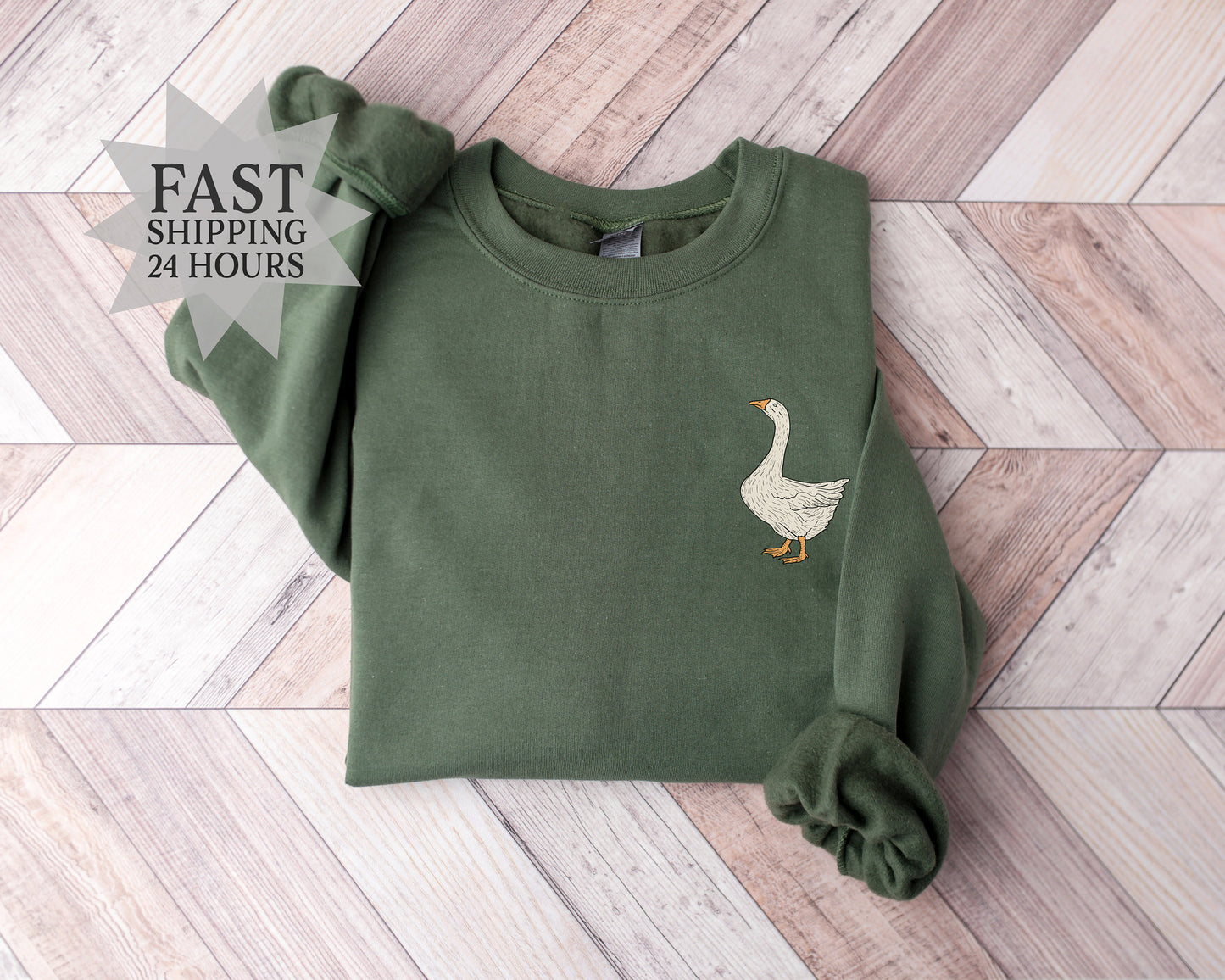 Silly Goose Sweatshirt, Funny Sweatshirt, Goose Sweatshirt, Silly Goose Hoodie, Trendy Sweatshirt, Crewneck Sweatshirt, Gift for Her