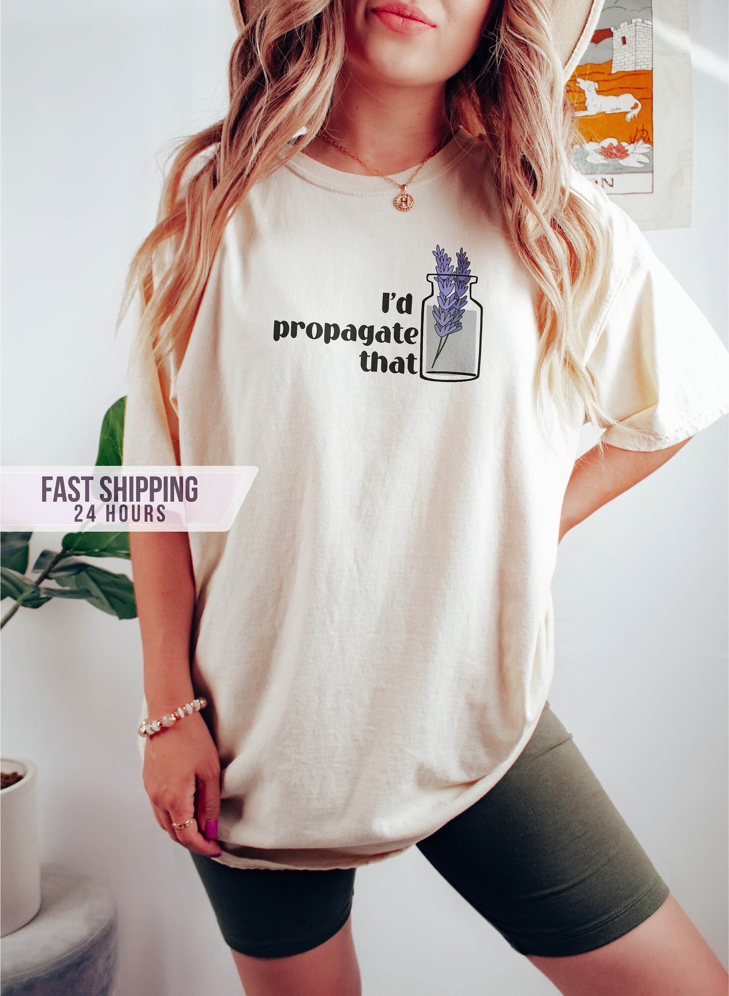 I'd Propagate That Tshirt, Plant Lover Gift, Cute Plant Shirt,Funny Plant Gift,Plant Lover Shirt, Nature Lover Gift,  Plant Mom,Flower Shirt