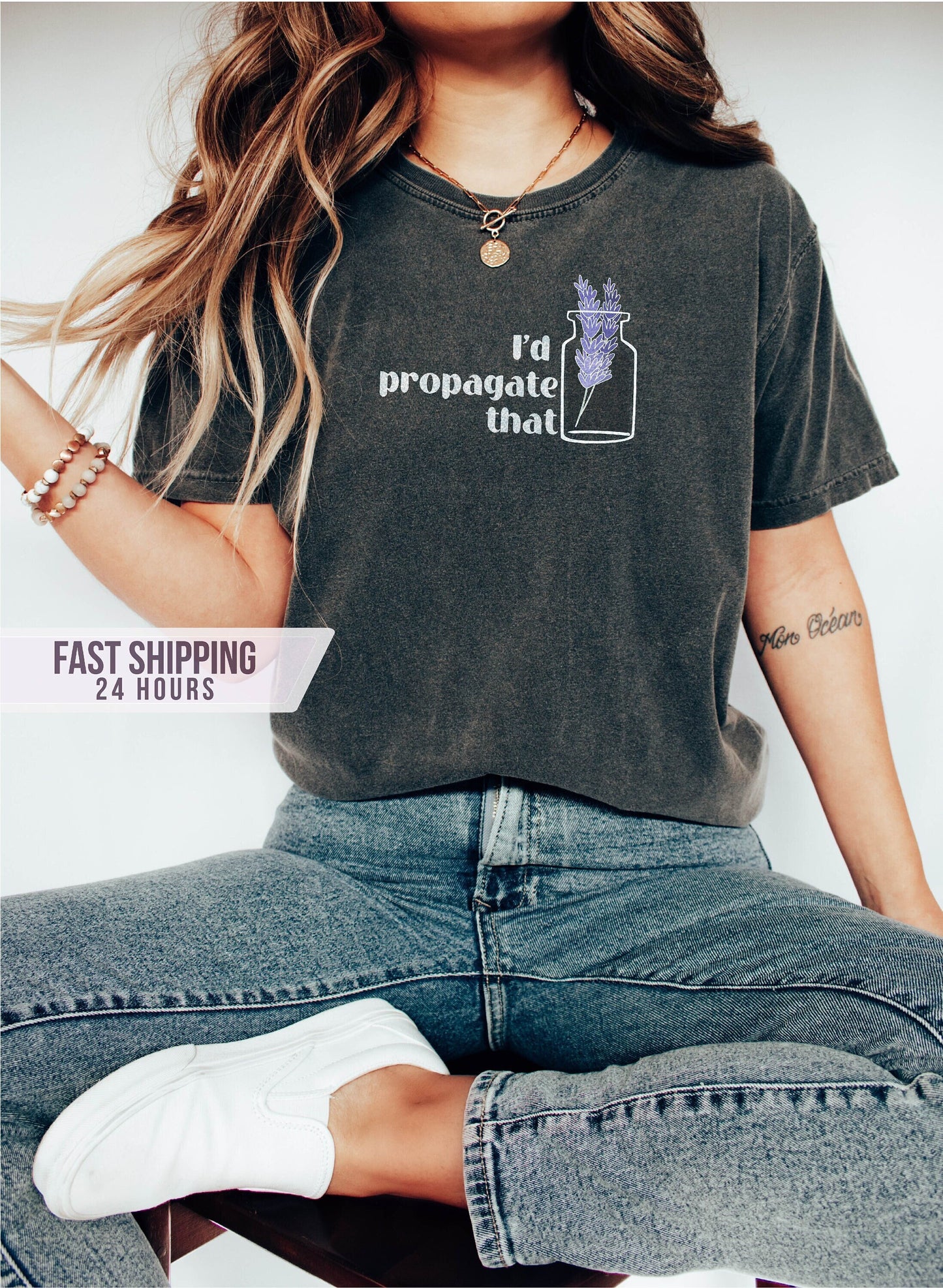 I'd Propagate That Tshirt, Plant Lover Gift, Cute Plant Shirt,Funny Plant Gift,Plant Lover Shirt, Nature Lover Gift,  Plant Mom,Flower Shirt