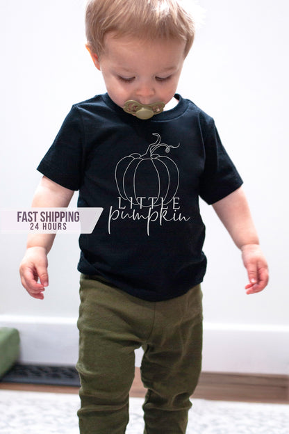 Little Pumpkin Tshirt, Halloween Shirt, Kids Tshirt, Pumpkin Shirt, Halloween Gifts, Little Pumpkin Shirt, Halloween Pumpkin Shirt,Kids Gift