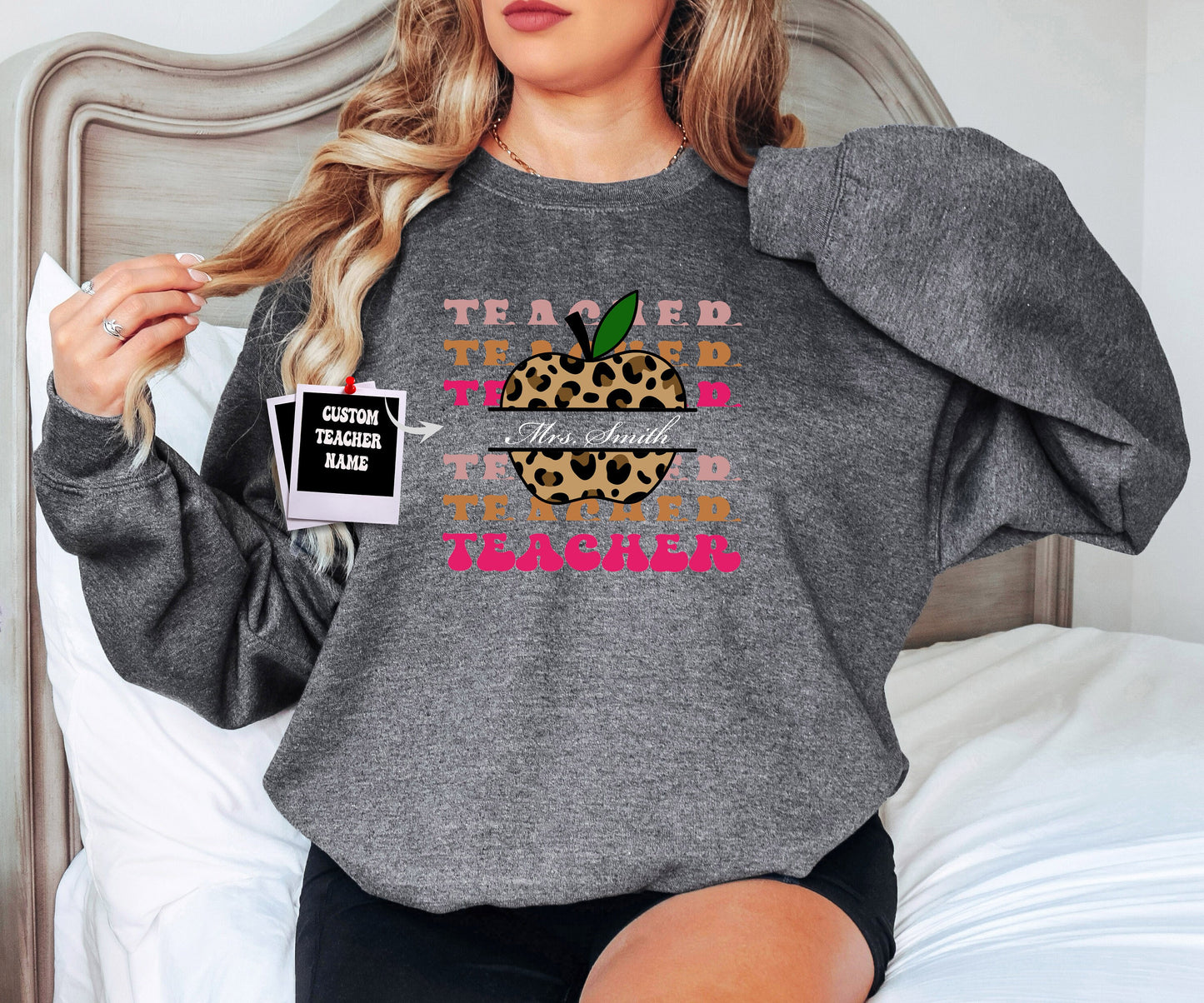 Custom Teacher Sweatshirt, Custom Sweatshirt, Teacher Sweatshirt, Personalized Gifts, Teacher Gifts, Custom Sweatshirt, Teacher Hoodie