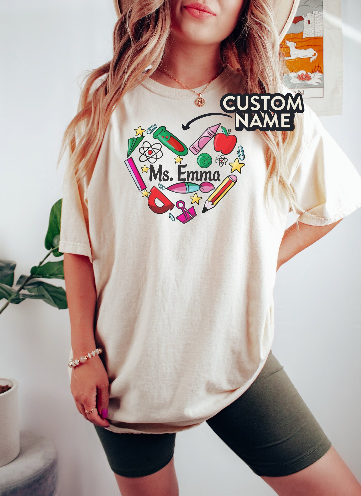 Custom Teacher Tshirt, Personalization Gifts, Teacher Gifts, Custom Gift,Teacher Gift,Teacher Tshirt,Teachers Day Gift, Custom Shirt