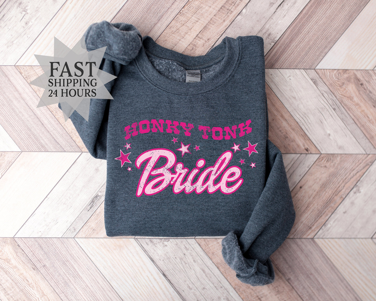 Honky Tonk Bride Sweatshirt, Bride Sweathirt, Bachelorette Party Hoodie, Country Western Sweatshirt, Bride Gifts, Western Bride Sweatshirt