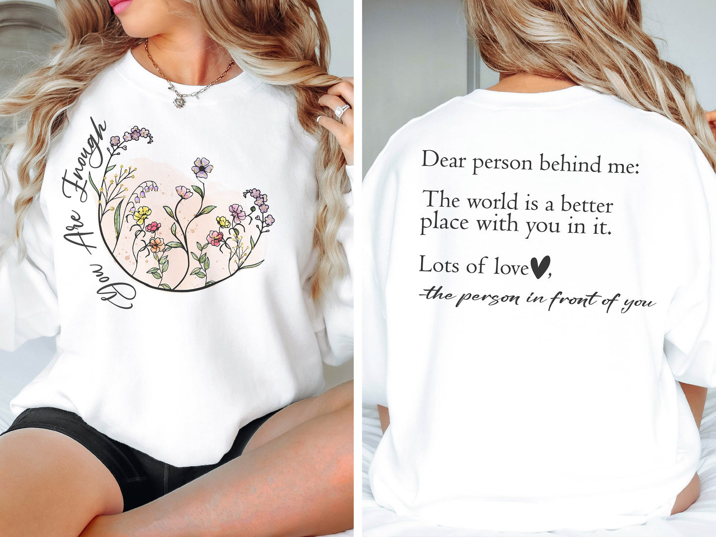 Dear Person Behind Me Sweatshirt, Equal Rights Sweatshirt, Be Kind Hoodie, You Matter Sweatshirt, Mental Health Sweatshirt, Kindness Hoodie