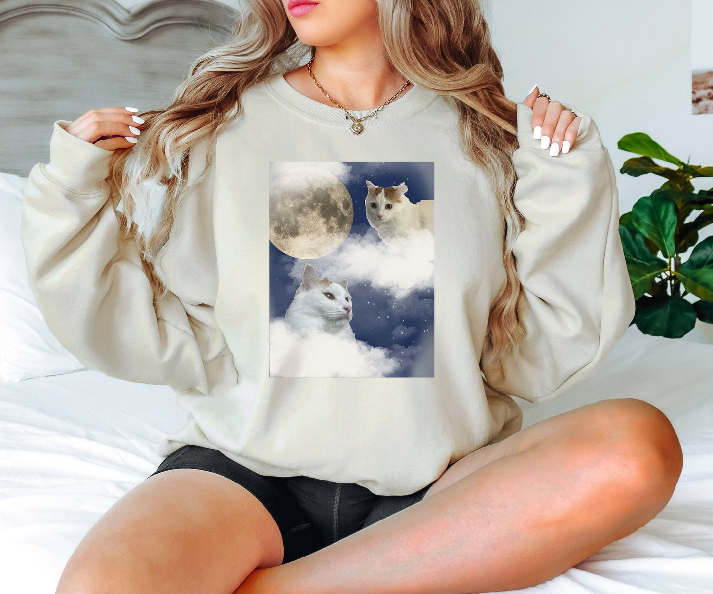 Custom Pet Portrait Sweatshirt, Custom Sweatshirt, Dog Portrait Hoodie, Custom Gift,Personalized Gifts, Cat Portrait Hoodie, Pet Lover Gift,