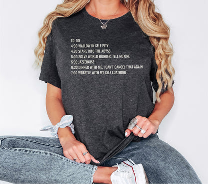 Christmas To-Do List  Tshirt,Cute Christmas Shirt,Christmas Gifts, Holiday Shirt, Christmas Tshirt, Holiday Gift, Gift for Her, Gift for Him