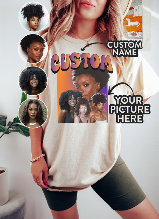 Custom Your Own Bootleg Tshirt, Custom Bootleg Shirt, Personalized Gifts, Customized Tshirt,90S Shirt, Bootleg Shirt, Custom Name Tshirt