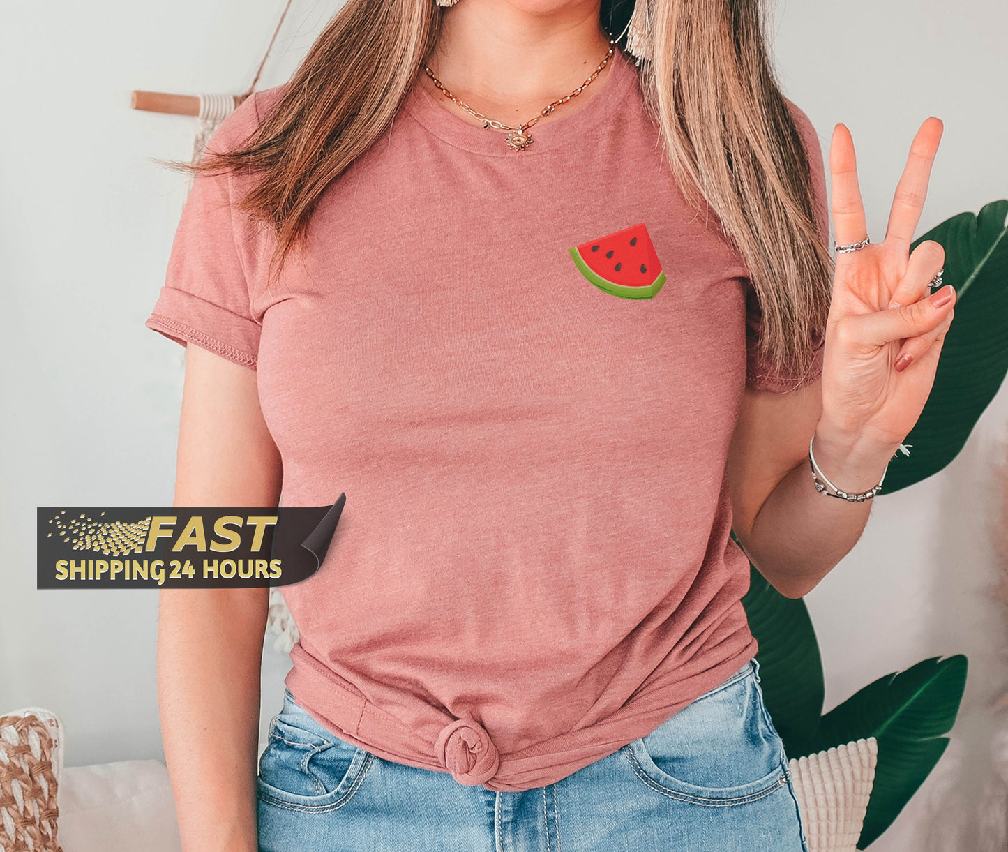 Watermelon Tshirt, Summer Time Shirt, Summer Shirt, Holiday Shirt, Fruit Shirt, Summer Gift, Holiday Gift, Summer Gift for Women