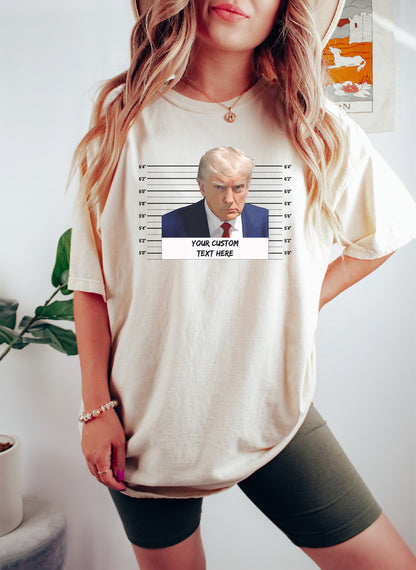 Custom Trump  Shirt, Trump Shirt,Custom Text,Donald Trump  Shirt, Never Surrender Tee, Custom Gifts, Trump Election Tshirt,Gift for Her