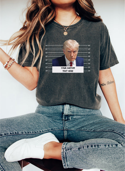 Custom Trump  Shirt, Trump Shirt,Custom Text,Donald Trump  Shirt, Never Surrender Tee, Custom Gifts, Trump Election Tshirt,Gift for Her