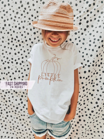 Little Pumpkin Tshirt, Halloween Shirt, Kids Tshirt, Pumpkin Shirt, Halloween Gifts, Little Pumpkin Shirt, Halloween Pumpkin Shirt,Kids Gift