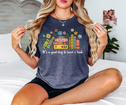 It's a Good Day to Read a Book Tshirt,Teacher Shirt,Bookish Shirt,Book Lover Shirt, Teacher Appreciation Gifts, Book Lover Shirt, Book Shirt