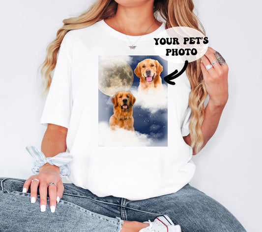 Custom Pet Portrait, Dog Photo Hoodie, Personalized Gifts, Cat Photo Hoodie, Pet Sweatshirt, Custom Sweatshirt, Pet Portrait Sweatshirt
