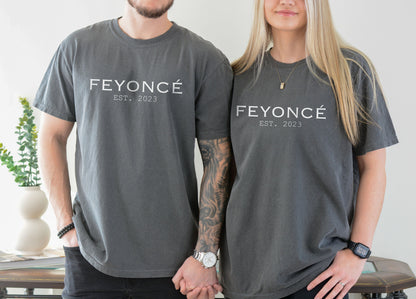 Feyonce Tshirt,Fiancee Shirt,Wedding Shirt, Engagement Shirt, Wifey Shirt, Bridal Shower Gift, Bachelorette Party Shirts, Future Mrs Shirt