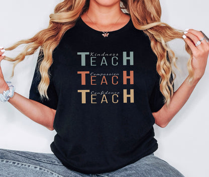 Teach Shirt, Teacher Gifts, Teacher Appreciation Shirt, Teacher Gift, Gift for Her, Teachers Day Gift, Gift for Teacher, Gift for Him
