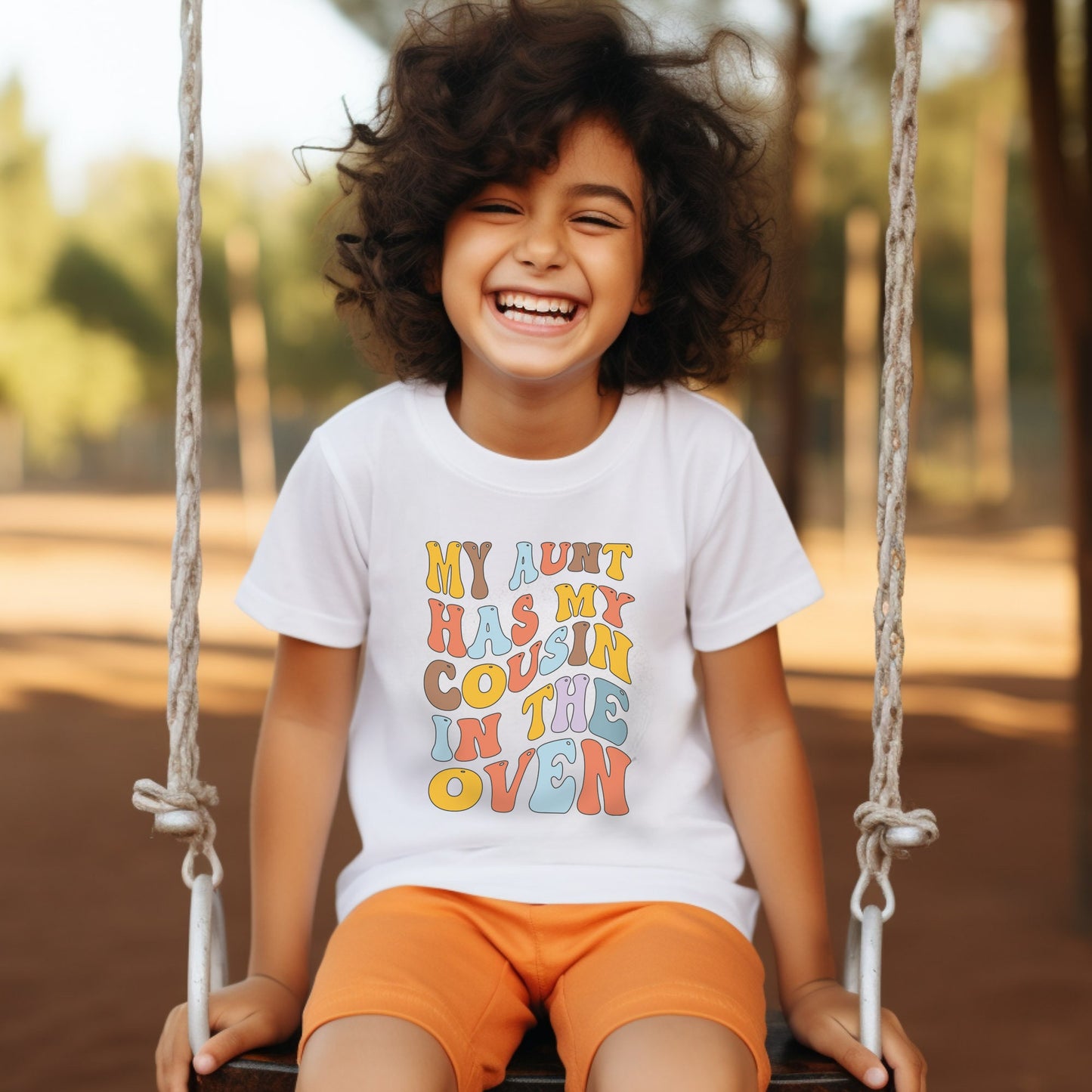 My Aunt Has My Cousin in the Oven Tshirt, Cousin Shirt, Cousin Crew Shirt ,Big Cousin Shirt, Cousin Shirt,Cousin Tshirt,Cousin Gift