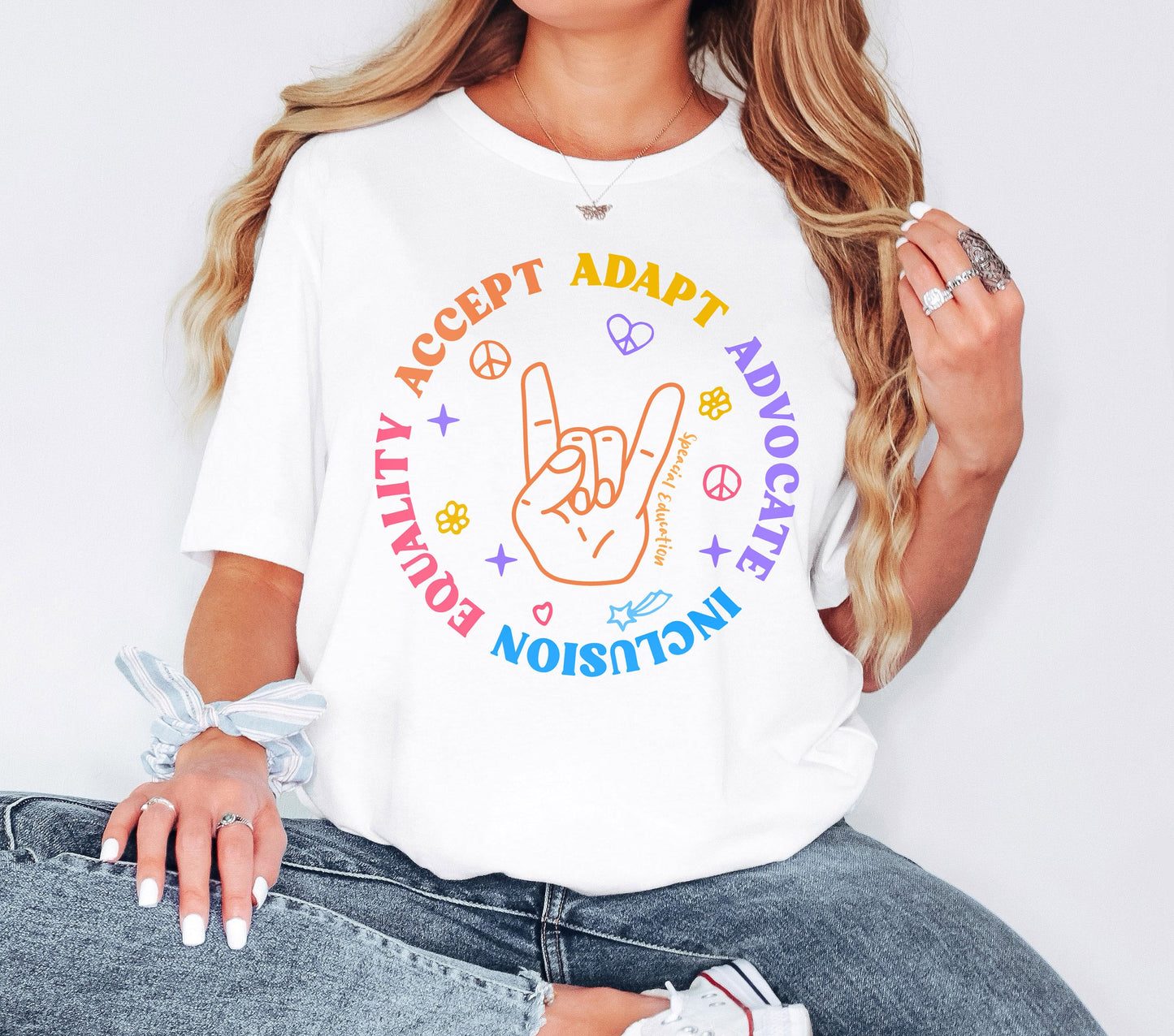 Special Education Teacher Shirt,Adapt Advocate Inclusion Equity Equality Accept Tshirt,Special Education Shirt,Autism Shirt,Teacher Sped Tee
