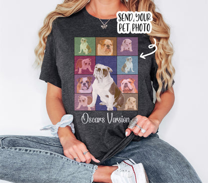 Custom Pet Portrait Shirt, Custom Dog Mom Shirt, Funny Dog, Taylors Version, Custom Dog Shirt, Custom Cat Portrait Shirt, Dog Photo Shirt