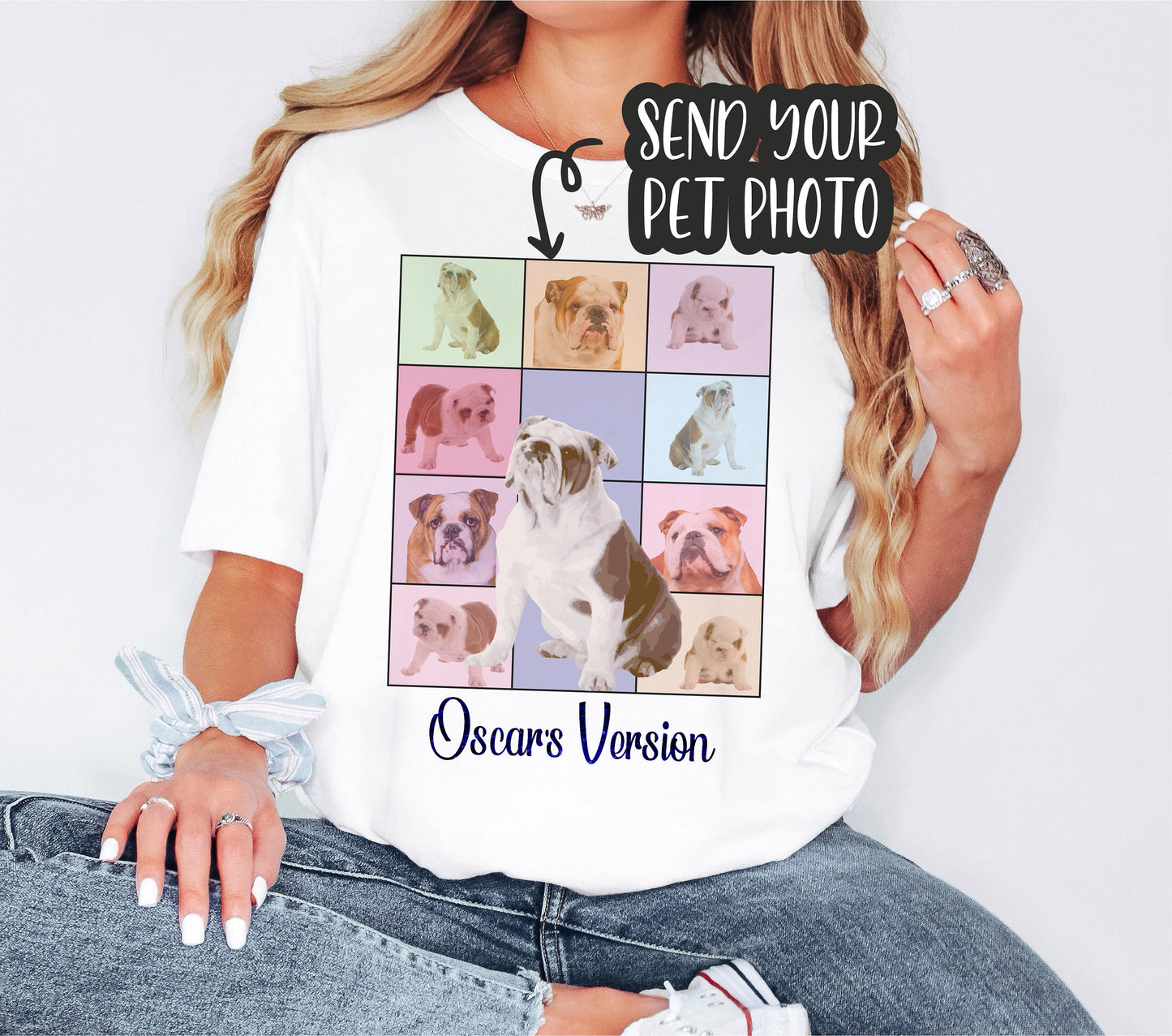 Custom Pet Portrait Shirt, Custom Dog Mom Shirt, Funny Dog, Taylors Version, Custom Dog Shirt, Custom Cat Portrait Shirt, Dog Photo Shirt