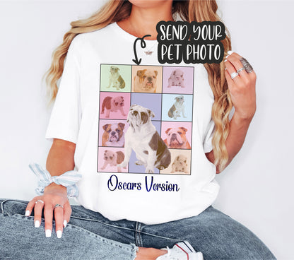 Custom Pet Portrait Shirt, Custom Dog Mom Shirt, Funny Dog, Taylors Version, Custom Dog Shirt, Custom Cat Portrait Shirt, Dog Photo Shirt