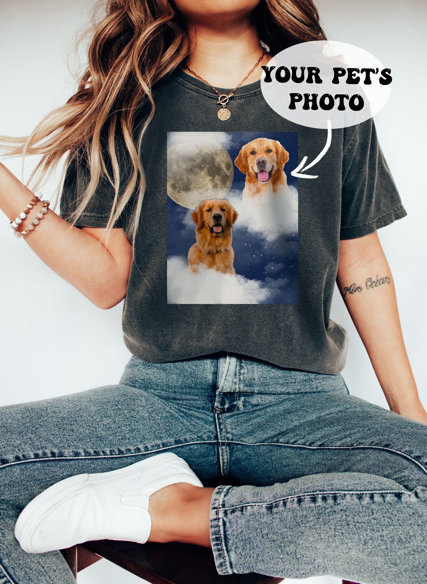 Custom Pet Portrait Tshirt,Pet Lover Gift,Custom Shirt,Dog Portrait Shirt,Personalized Gifts,Cat Portrait Shirt,Custom Gift,Pet Lover Shirt