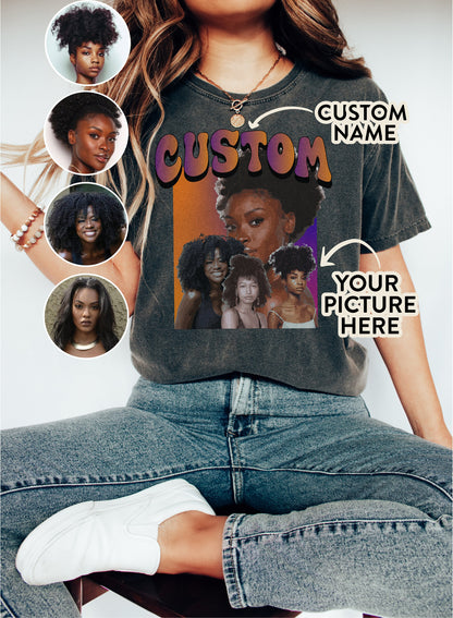 Custom Your Own Bootleg Tshirt, Custom Bootleg Shirt, Personalized Gifts, Customized Tshirt,90S Shirt, Bootleg Shirt, Custom Name Tshirt