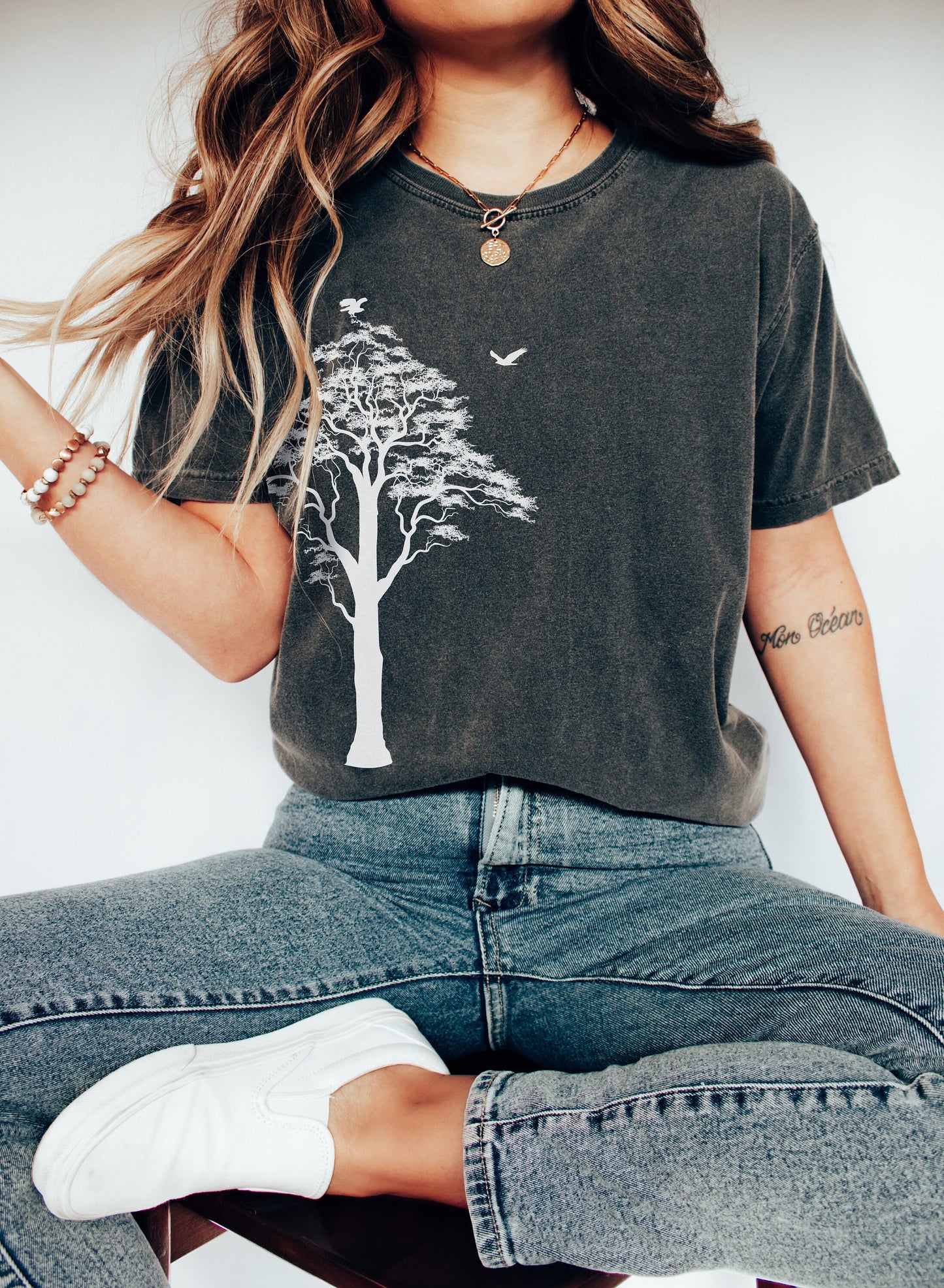 Tree T shirt, Wildlife Tee,, Camping Shirt, Hiking Shirt, Adventure Shirts, Nature Lover Gift, Outdoors Shirt, Nature Tee, Gift for Her