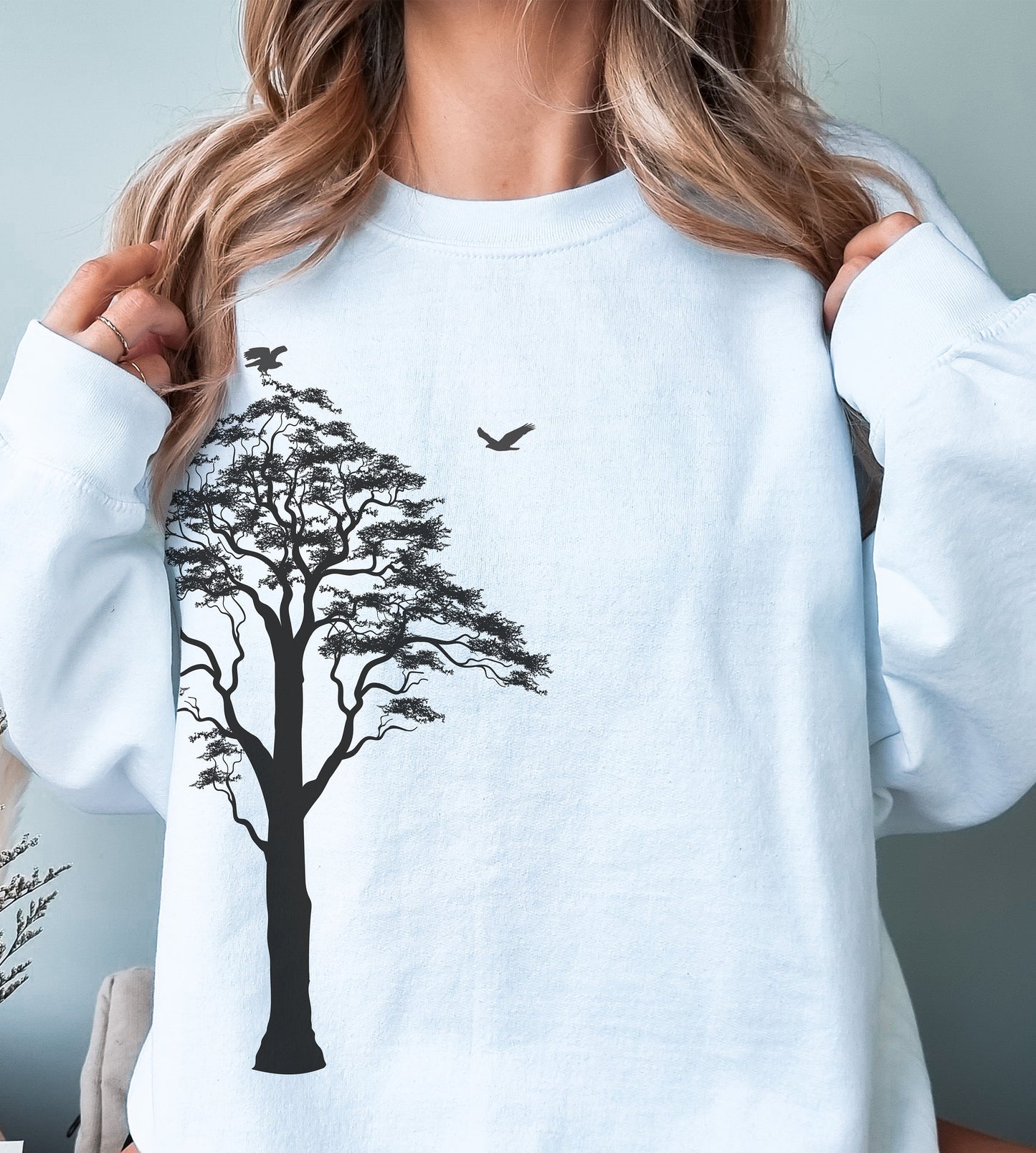 Tree Sweatshirt, Adventure Sweatshirt, Nature Lover Gift, Camping Sweatshirt, Hiking Hoodie, Nature Sweatshirt, Gift for Her, Gift for Him