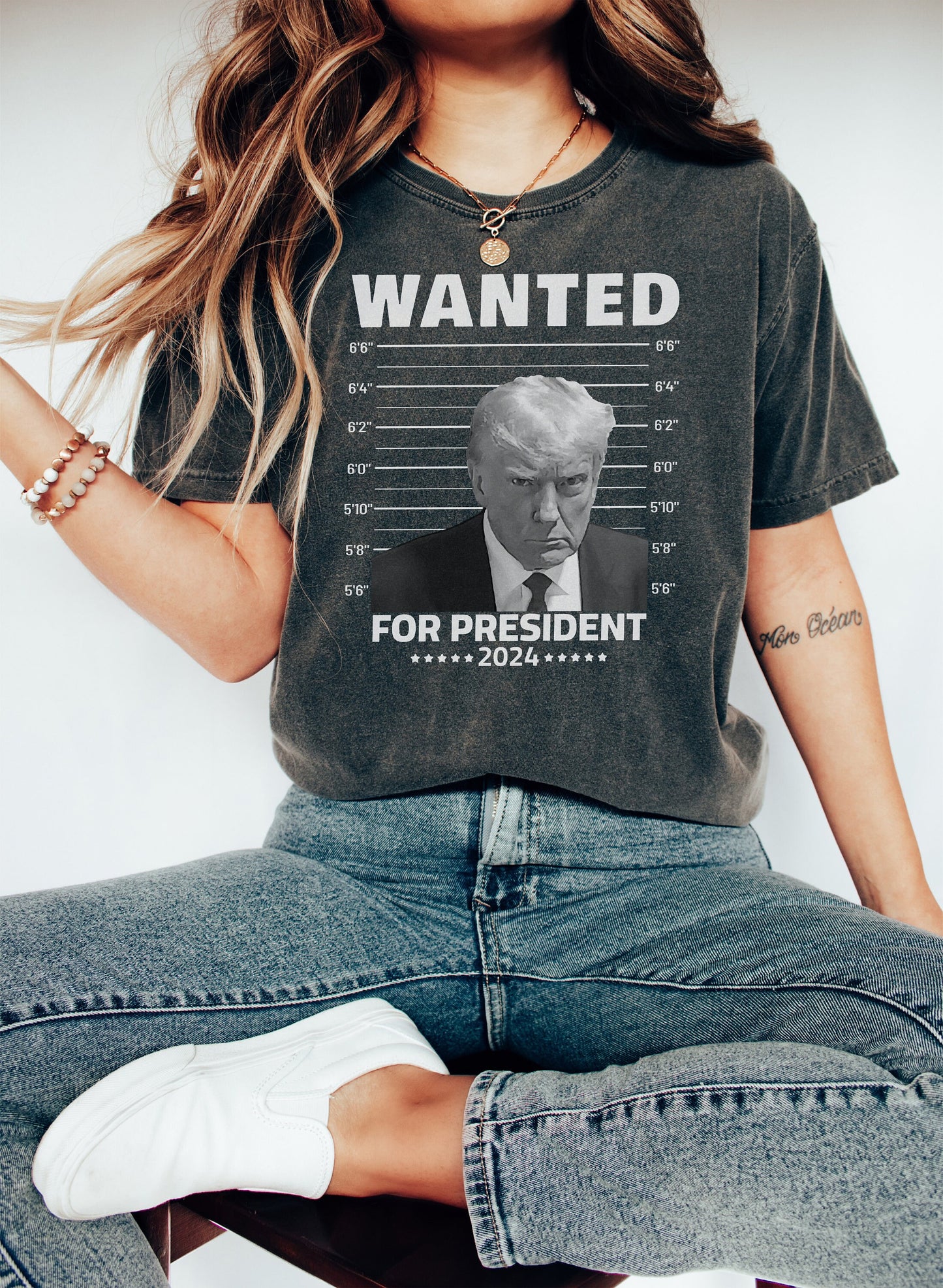 Wanted for President Tshirt, Trump  Shirt, ,Donald Trump  Shirt, Election Shirt, Never Surrender Tee, Trump Election Tshirt, Gift for Her