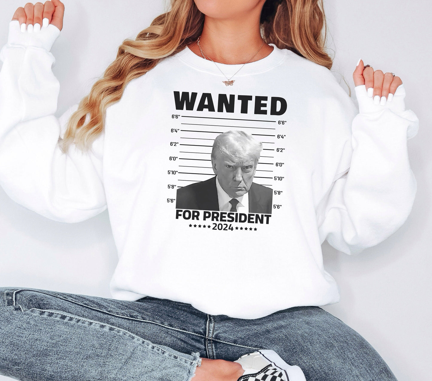 Wanted for President Sweatshirt, Donald Trump Hoodie, Election Sweatshirt, Trump Sweatshirt, Trump Election Sweatshirt, Trump Hoodie