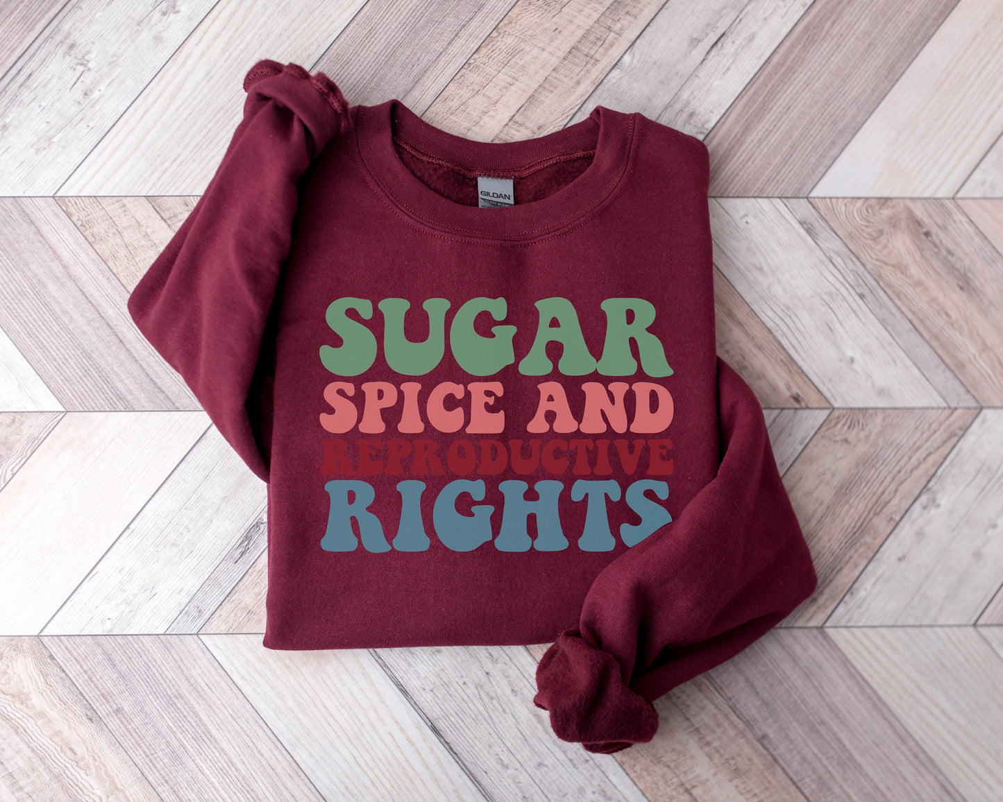 Pumpkin Spice and Reproductive Rights Sweatshirt, Feminist Sweatshirt, Feminist Hoodie, Social Justice Sweatshirt, Human Rights Sweatshirt