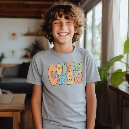 Cousin Crew T-Shirt: Personalized Gift for Family