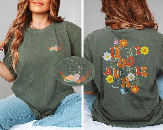 In My Cool Auntie Era Tshirt, New Aunt Gift, Auntie Tshirt, Aunt Gifts, Gift for Mom, Cool Aunt Shirt, Aunt Shirt, Auntie Shirt, Auntie Gift