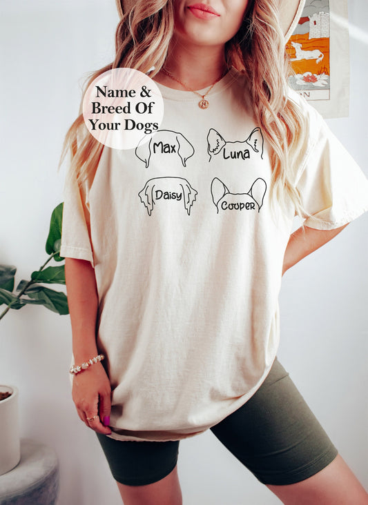 Custom Dog Tshirt, Dog Mom Shirt, Dog Mom Gifts, Custom Shirt, Dog Mom, Dog Dad, Custom Gifts, Dog Dad Shirt, Dog Shirt, Personalized Gifts
